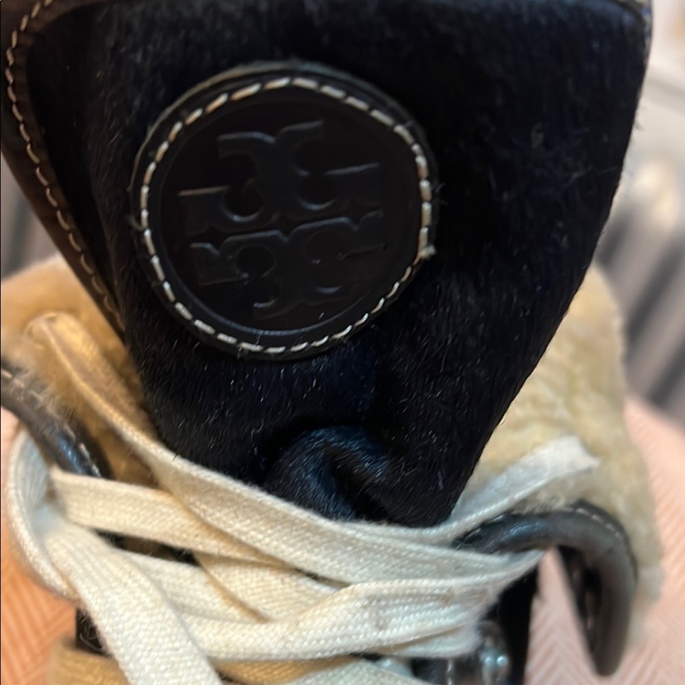 Tory Burch navy women’s sneakers